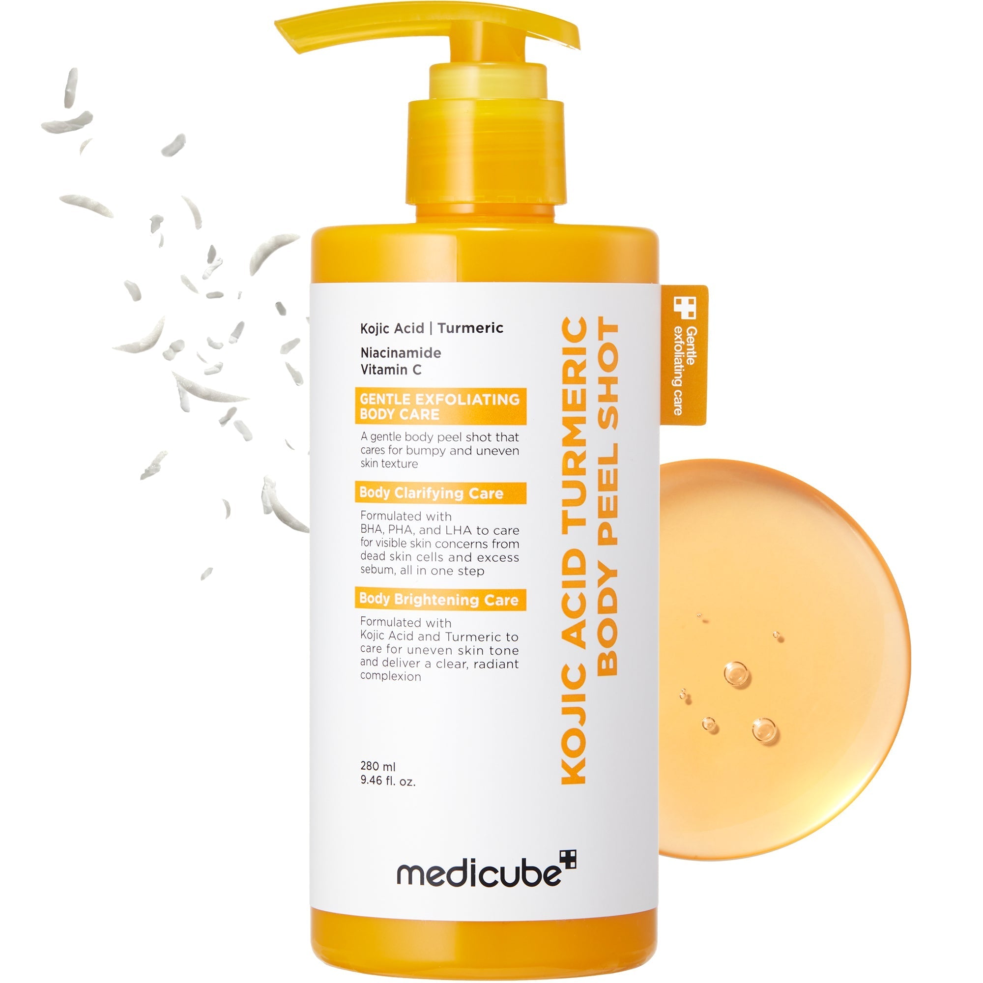 Kojic Acid Turmeric Body Peel Shot - Daily Beauty Care