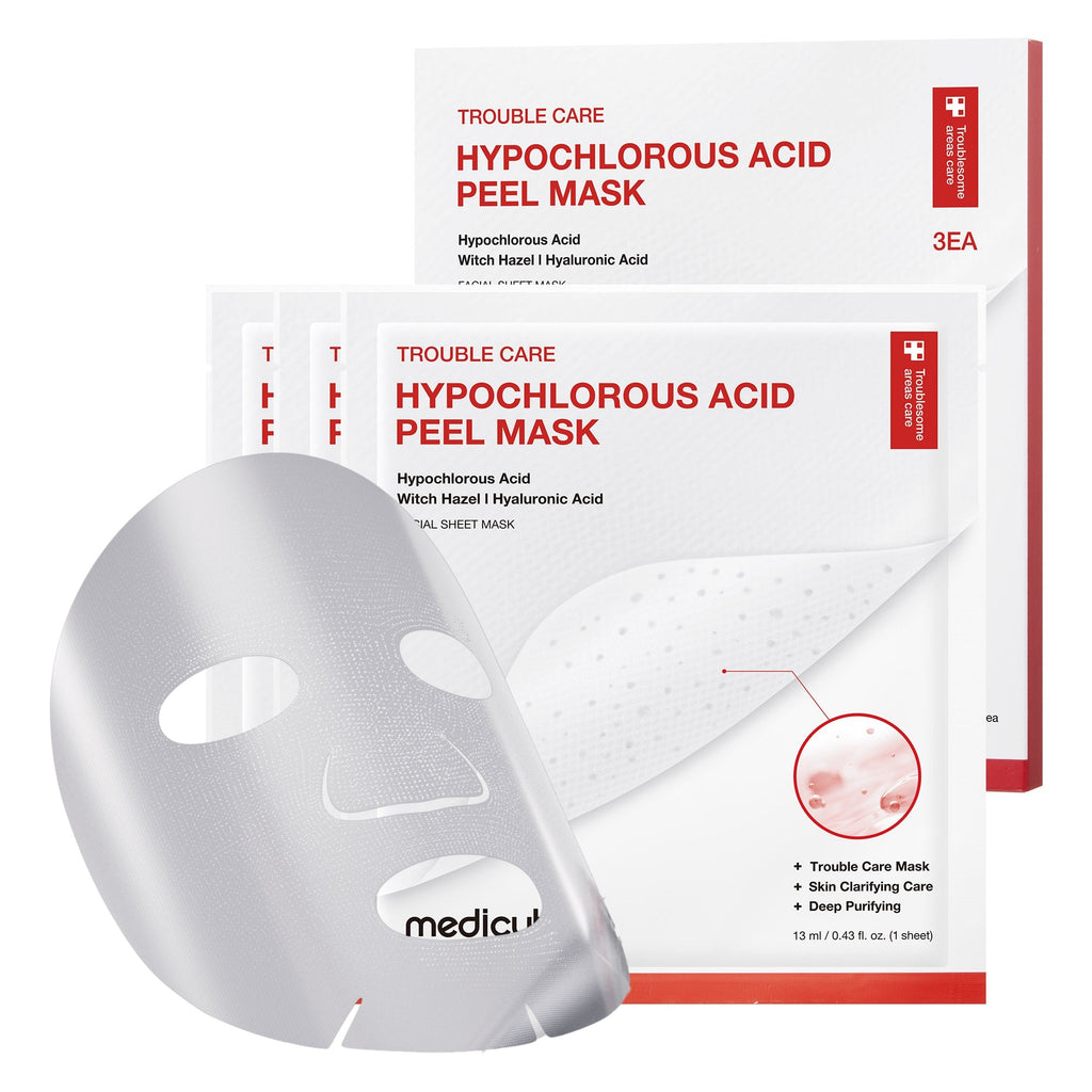 Hypochlorous Acid Peel Mask - Smooth Care Daily