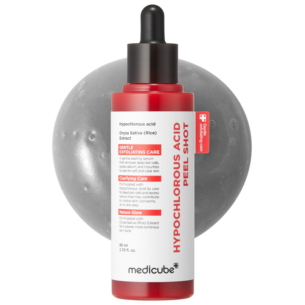 Hypochlorous Acid Rice Peel Shot - Glow Face Routine