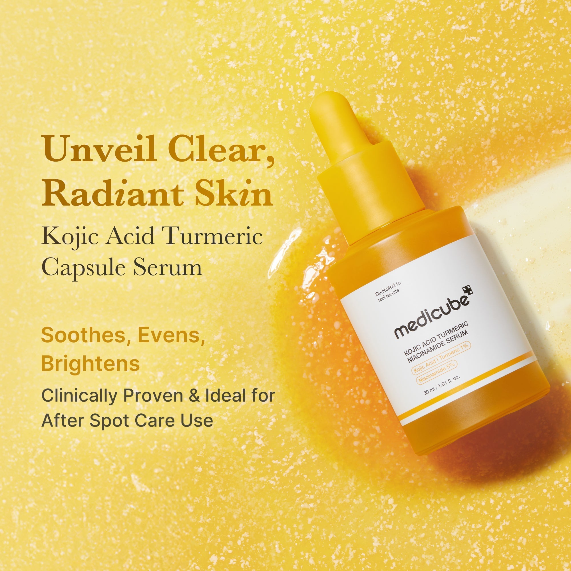 Kojic Acid Turmeric Capsule Serum - Skincare Favorites