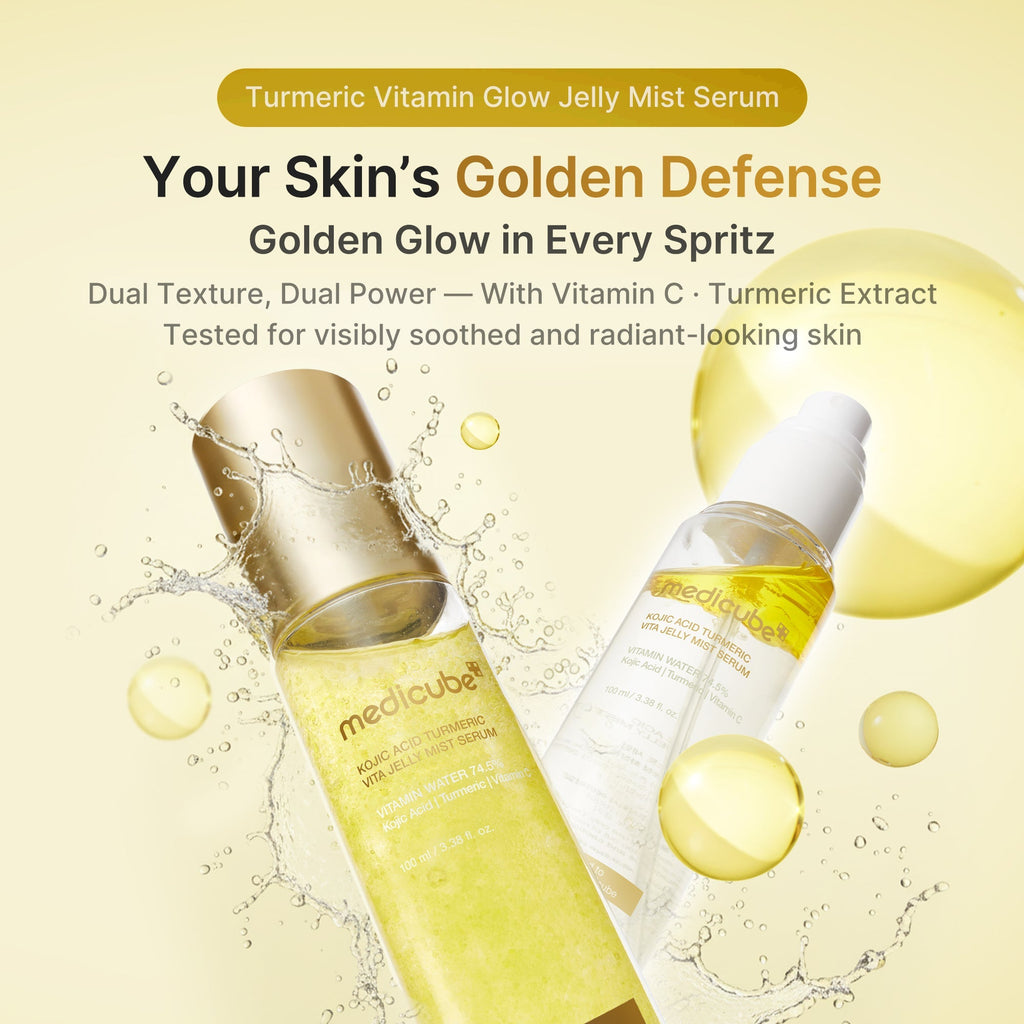 Kojic Acid Turmeric Vitamin Gold Jelly Mist Serum - Better Daily Care