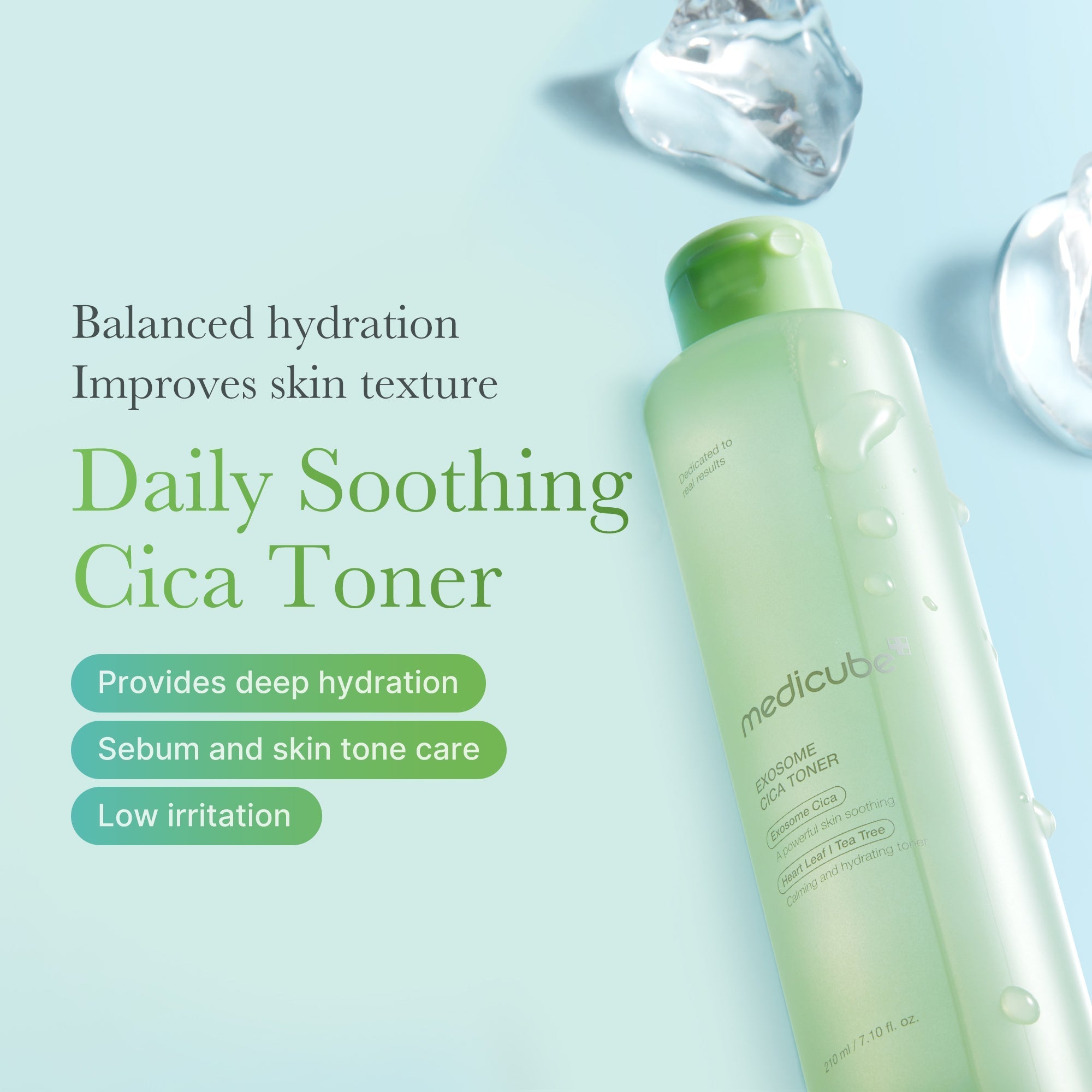 Exosome Cica Calming Toner - Everyday K-Beauty