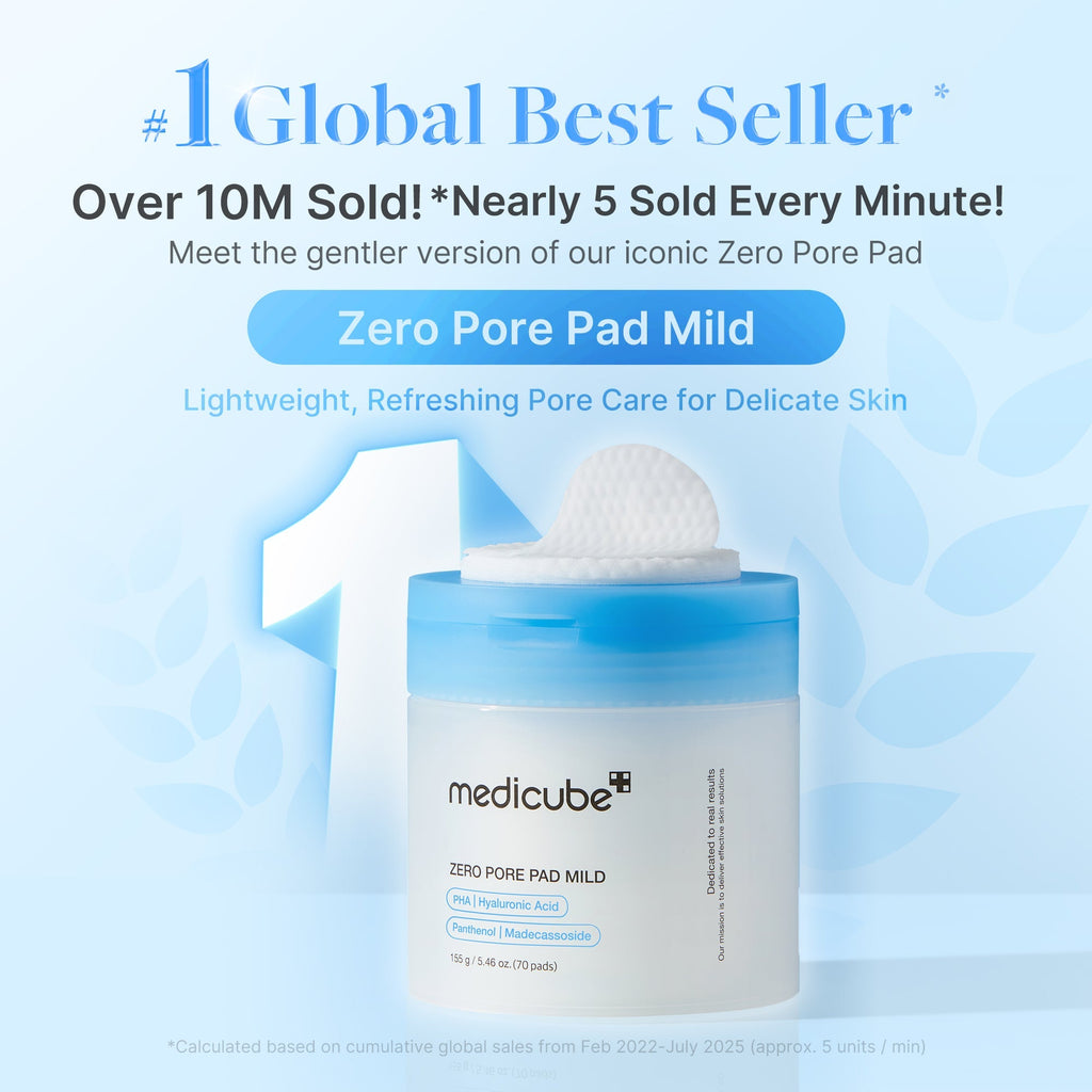 Zero Pore Madecassoside Pads (Mild) - Your Daily Glow