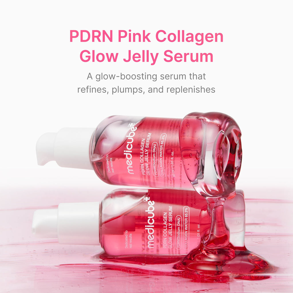 PDRN Pink Collagen Glow Jelly Serum - Hydration Made Easy
