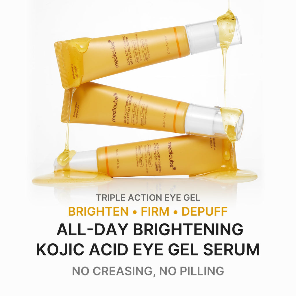 Kojic Acid Tumeric Eye Gel Serum - Beauty Care Daily