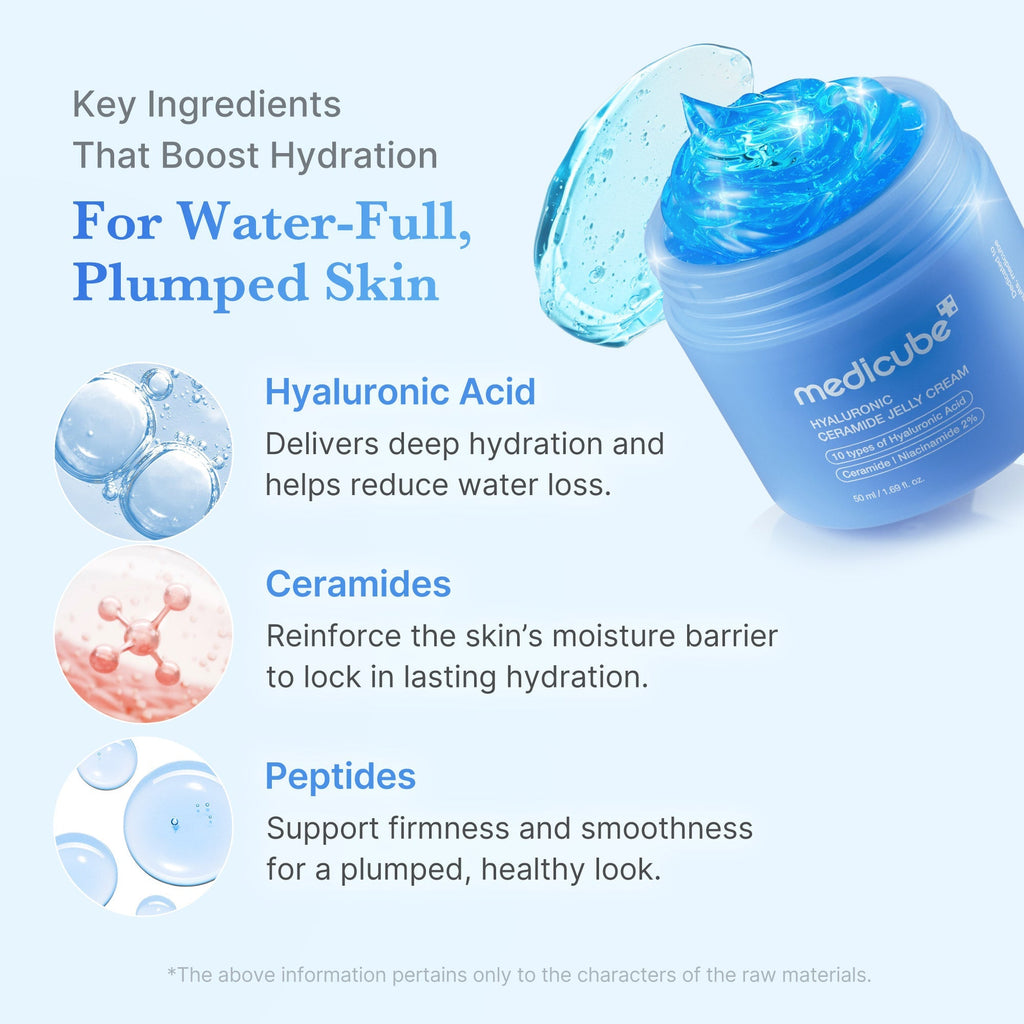 Hyaluronic Ceramide Moisturizing Jelly Cream - Daily Skin Moment