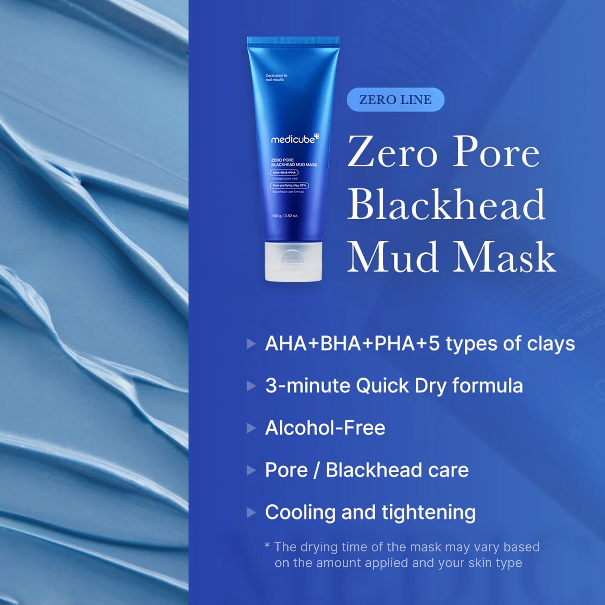 Zero Pore Blackhead Mud Mask - Daily Refresh