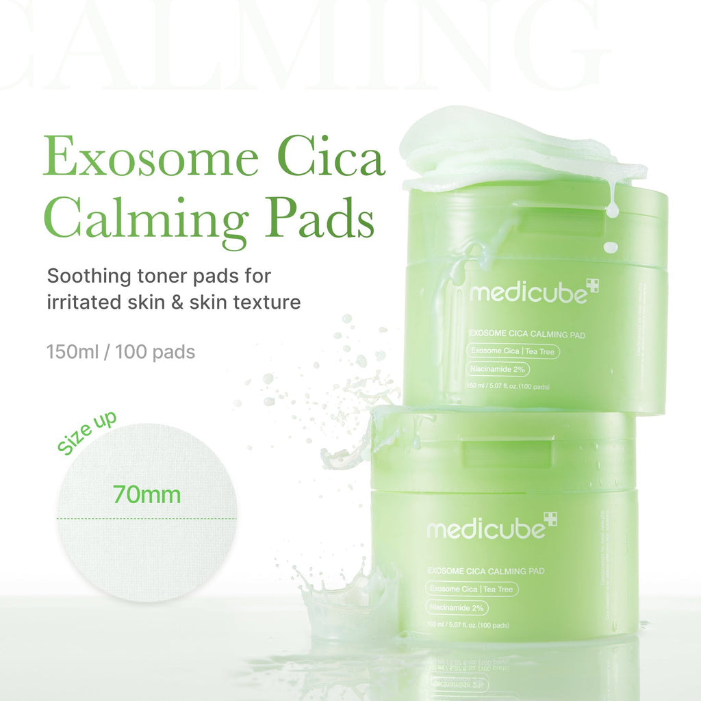 Exosome Cica Calming Toner Pads - Daily Beauty Care