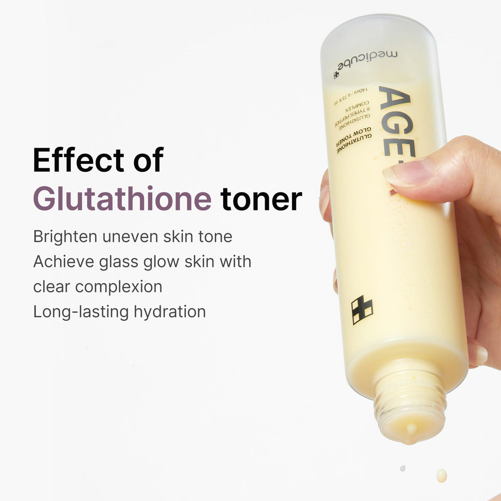 AGE-R Glutathione Glow Milk Toner - Daily Glow Essential