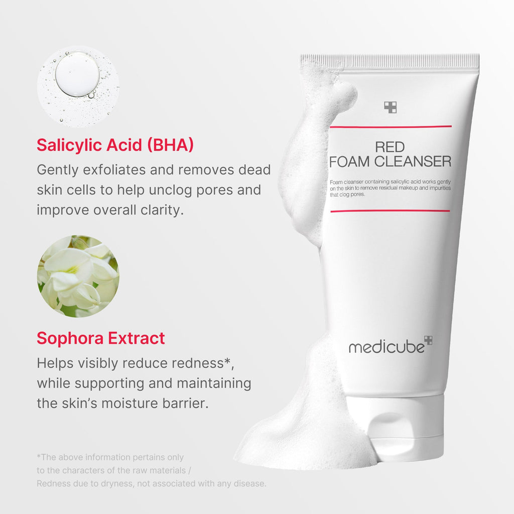 Red Foam Cleanser - Skincare Essential