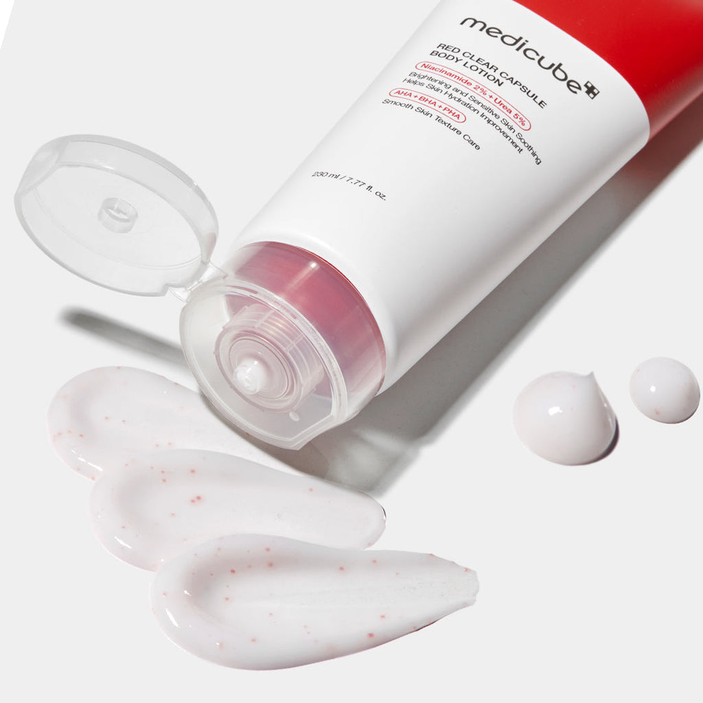 Red Clear Capsule Body Lotion - Fresh Routine Essential