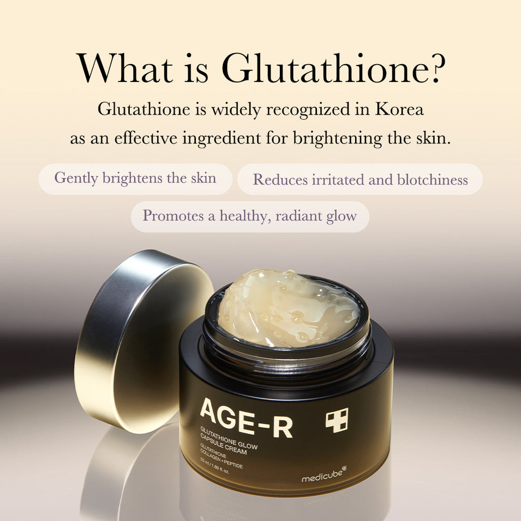 AGE-R Glutathione Glow Capsule Cream - Hydration Routine