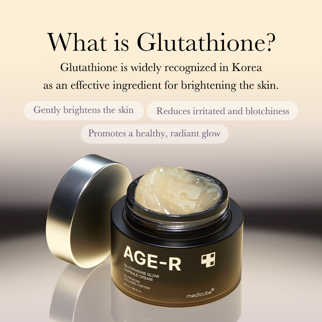 AGE-R Glutathione Glow Capsule Cream - Hydration Routine