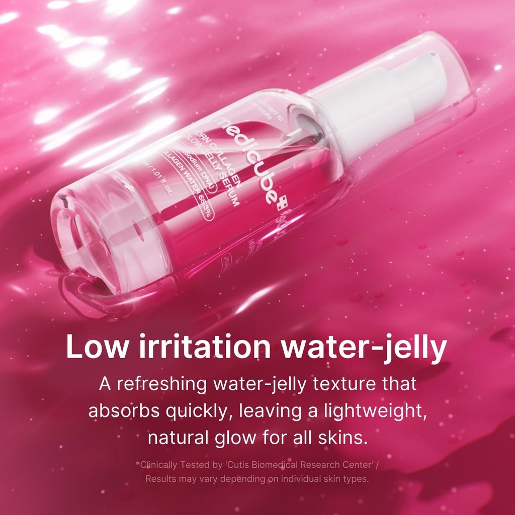 PDRN Pink Collagen Glow Jelly Serum - Hydration Made Easy