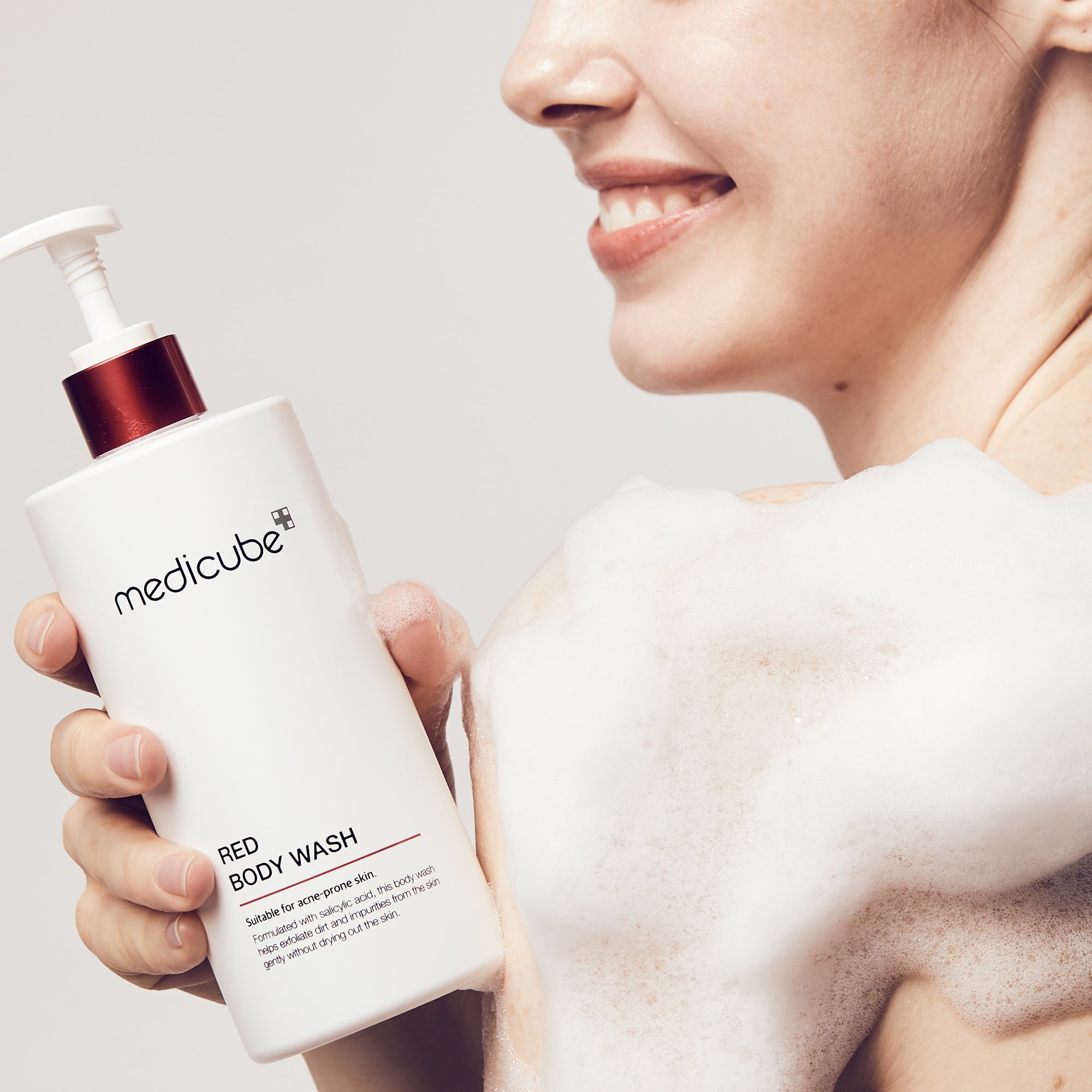 Red Body Wash - K-Beauty Essential