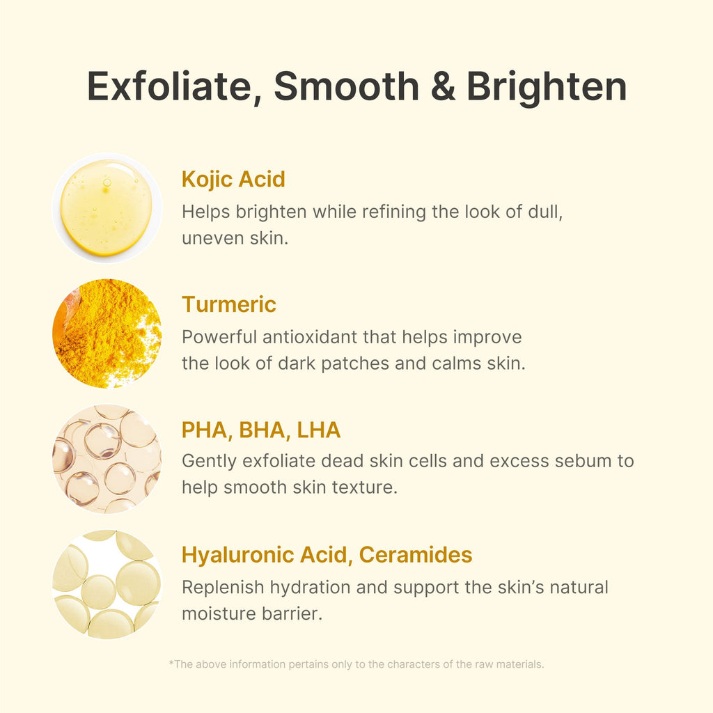 Kojic Acid Turmeric Peel Shot - Glow Routine Essential