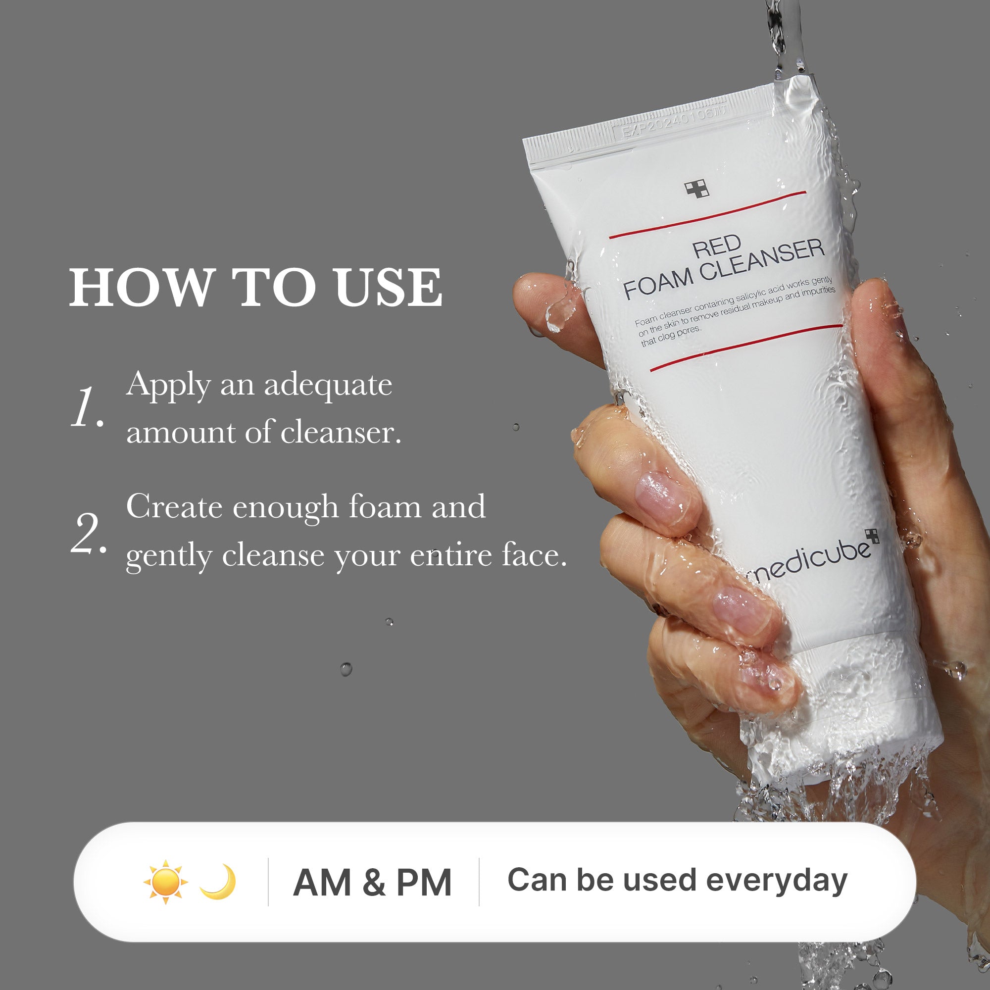 Red Foam Cleanser - Skincare Essential