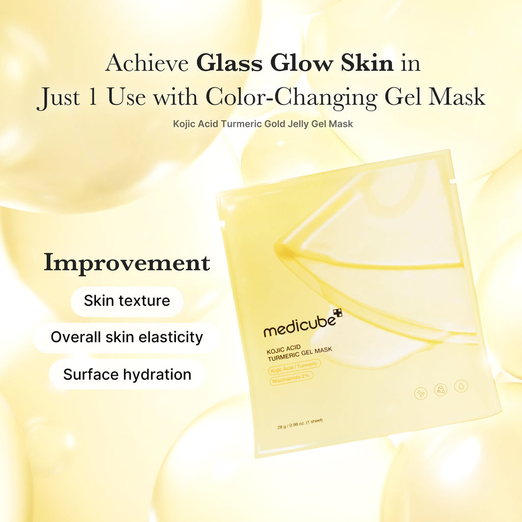 Kojic Acid Turmeric Gold Jelly Gel Mask - Beauty Routine Ready