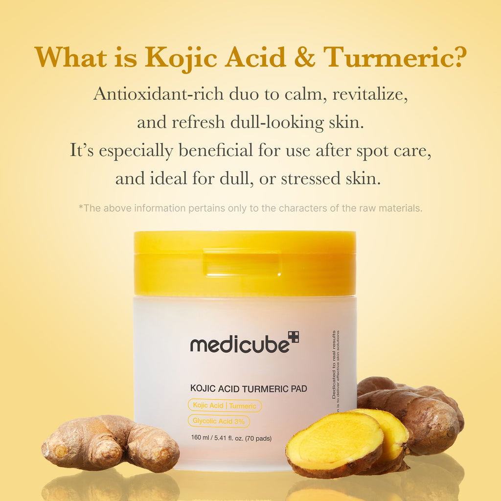 Kojic Acid Tumeric Toner Pad - Fresh Face Daily