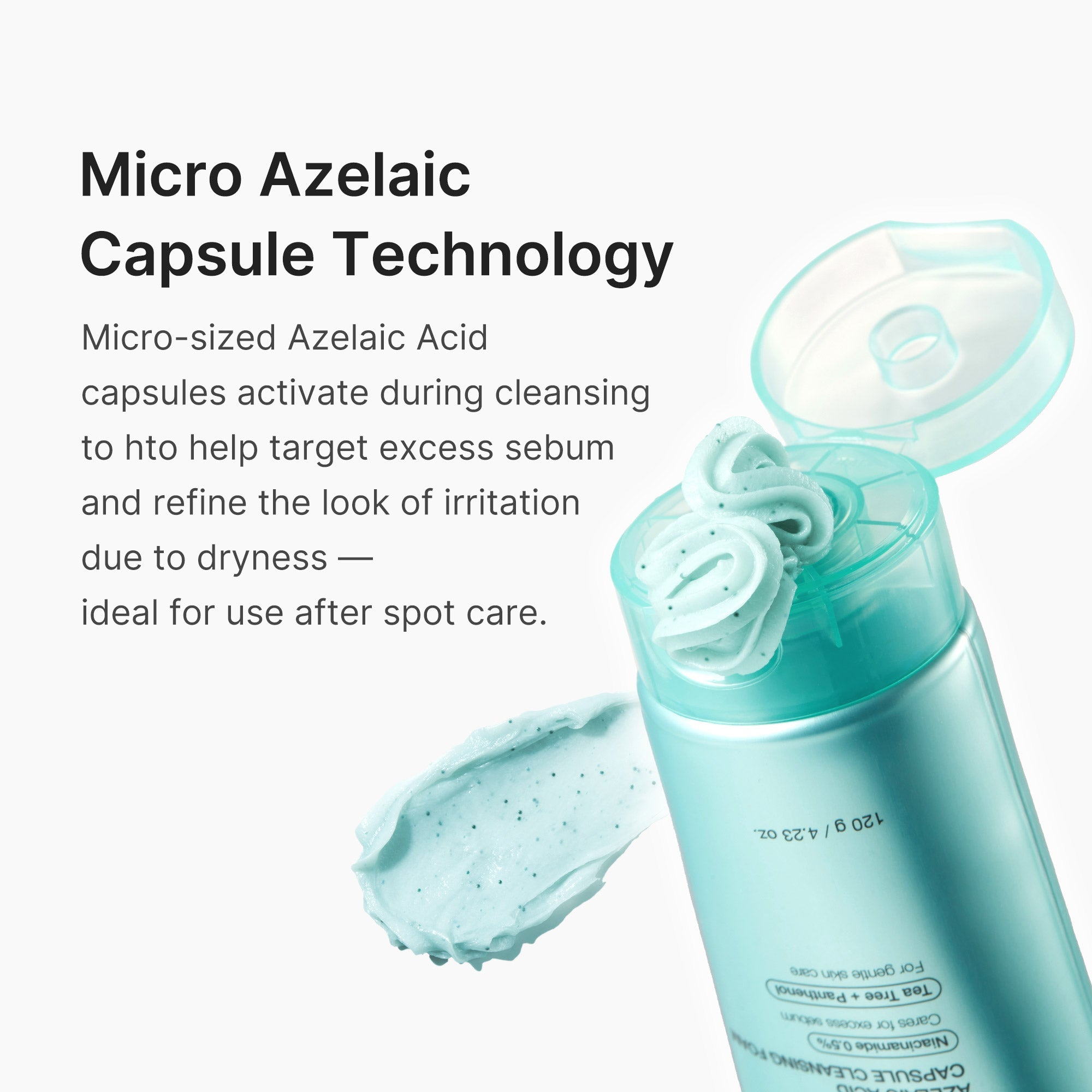 Azelaic Acid Capsule Foam Cleanser - Your Glow Care