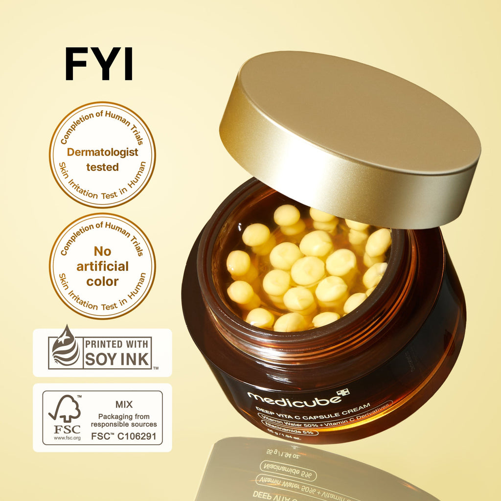 Deep Vita C Capsule Cream - Made for Daily Glow