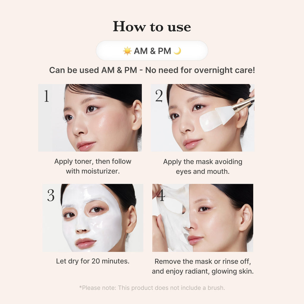 Collagen Milky Glow Daytime Wrapping Mask - Fresh Skin Essential