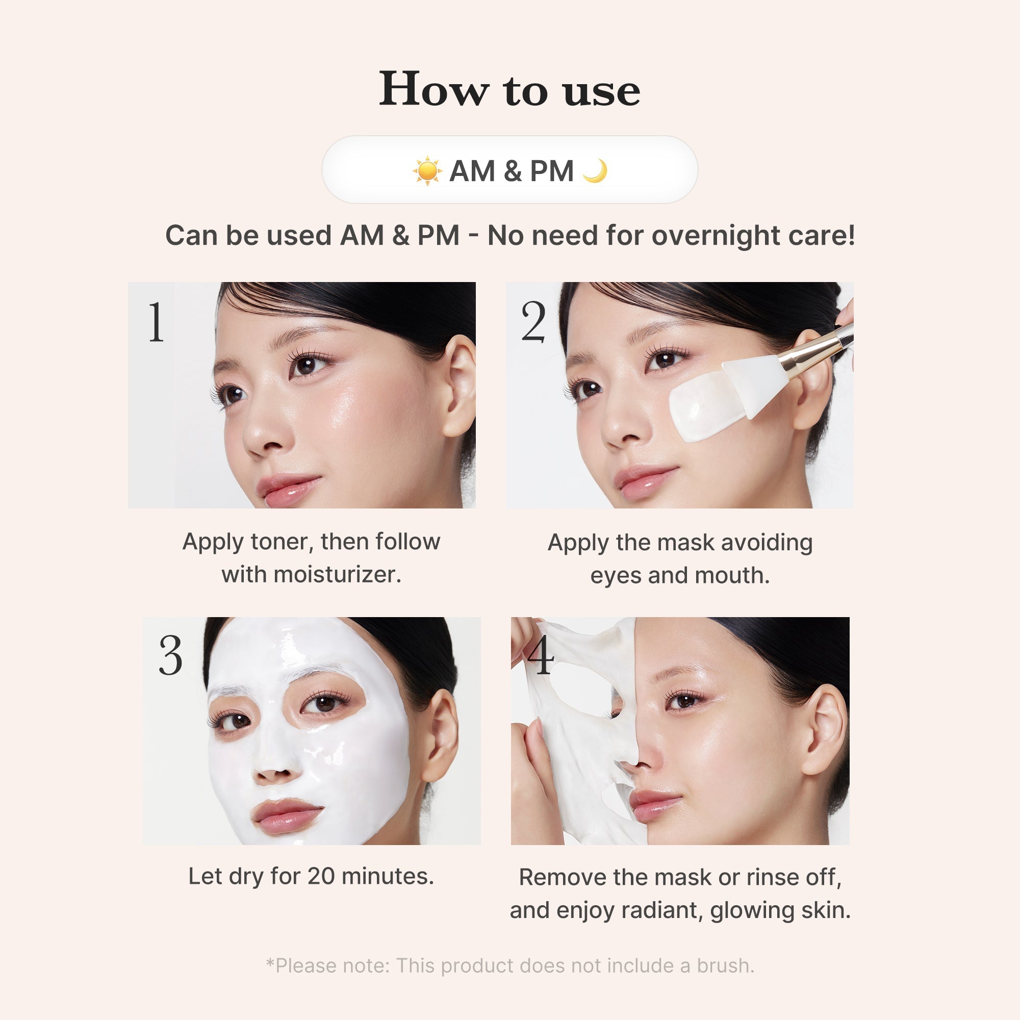Collagen Milky Glow Daytime Wrapping Mask - Fresh Skin Essential