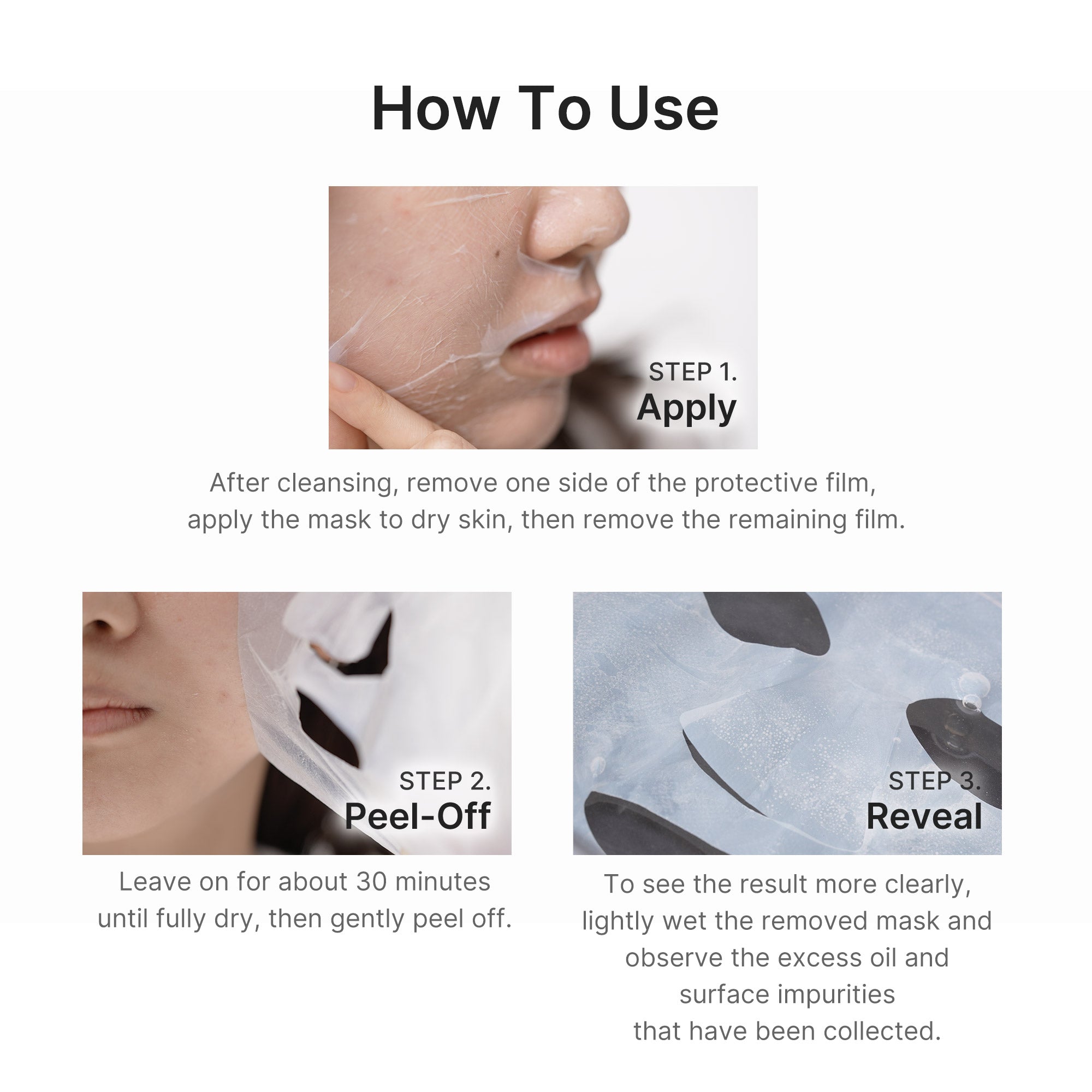 Hypochlorous Acid Peel Mask - Smooth Care Daily