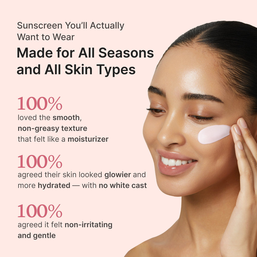 No Cast Just Glow Collagen Sunscreen - Ready for Daily Glow