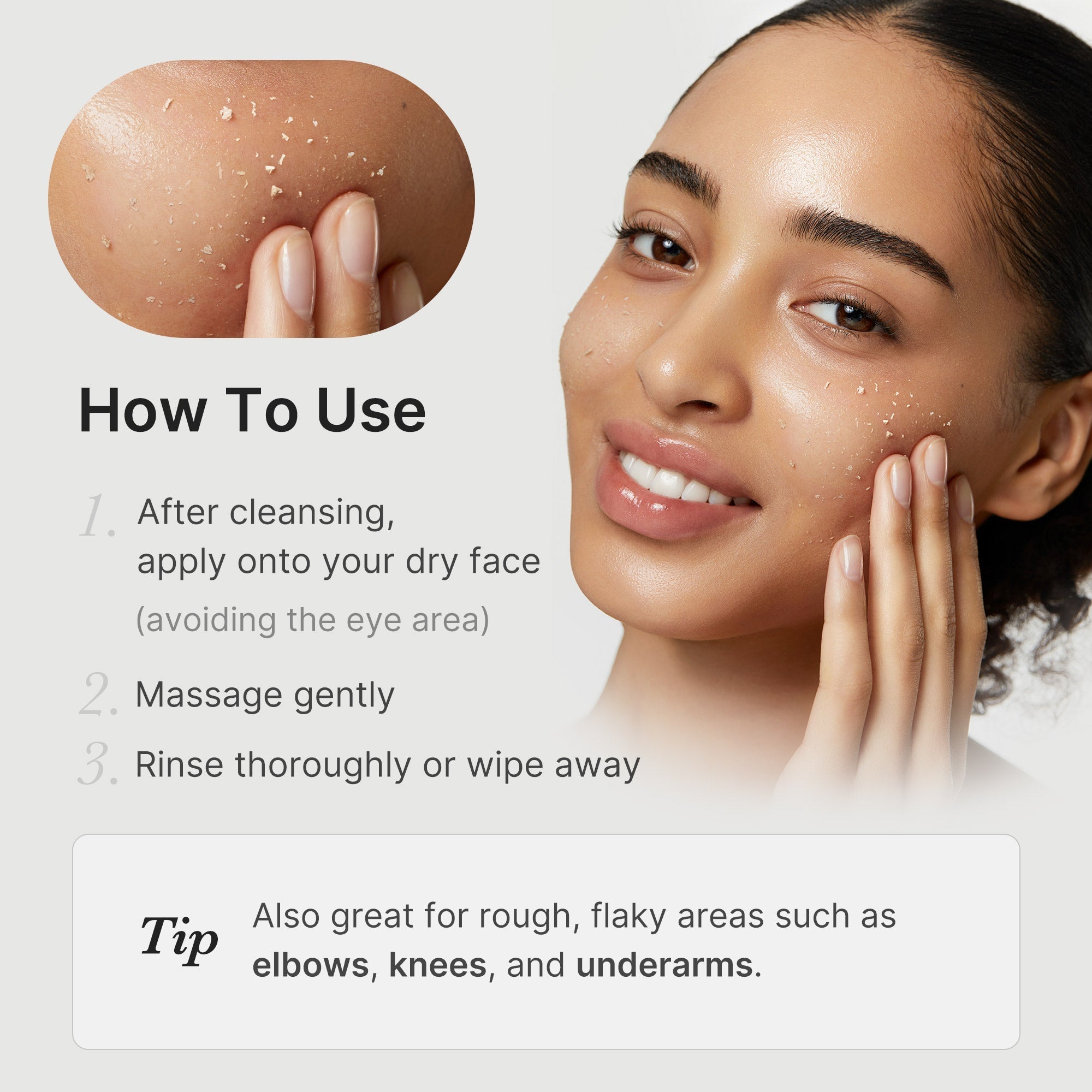 Hypochlorous Acid Rice Peel Shot - Glow Face Routine