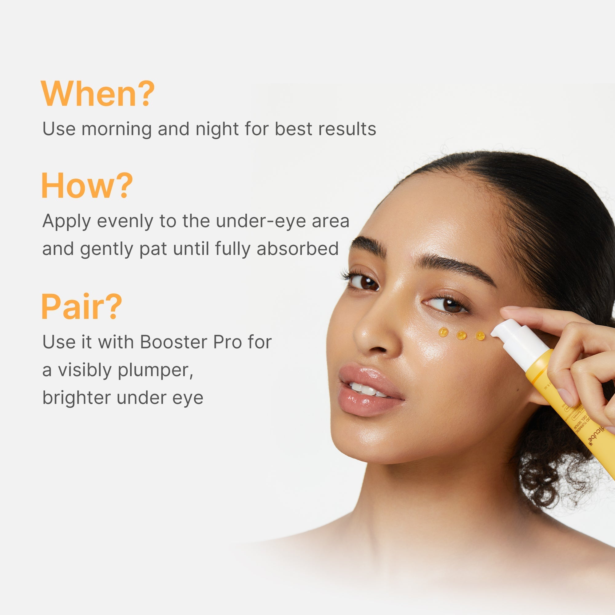 Kojic Acid Tumeric Eye Gel Serum - Beauty Care Daily