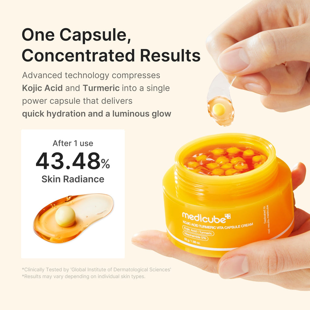 Kojic Acid Turmeric Vita Capsule Cream - Hydration Favorites