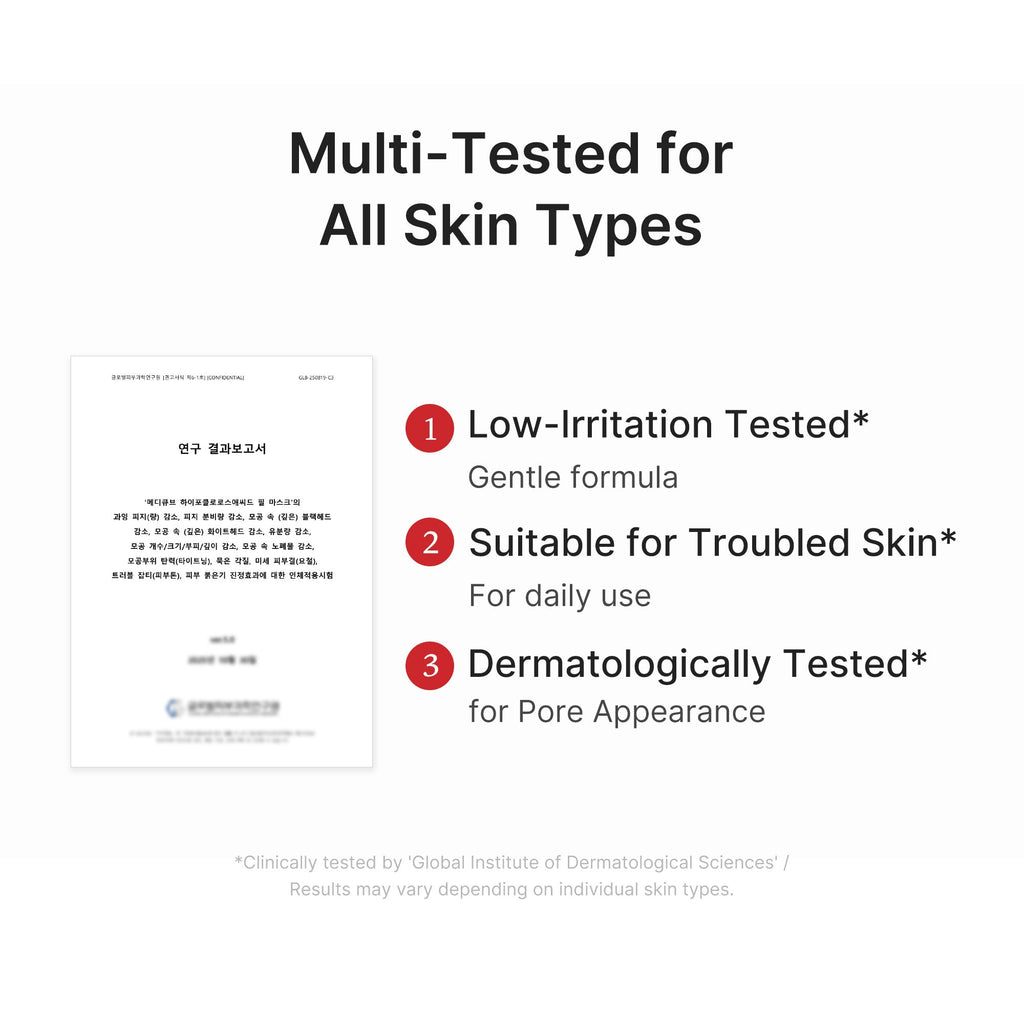 Hypochlorous Acid Peel Mask - Smooth Care Daily