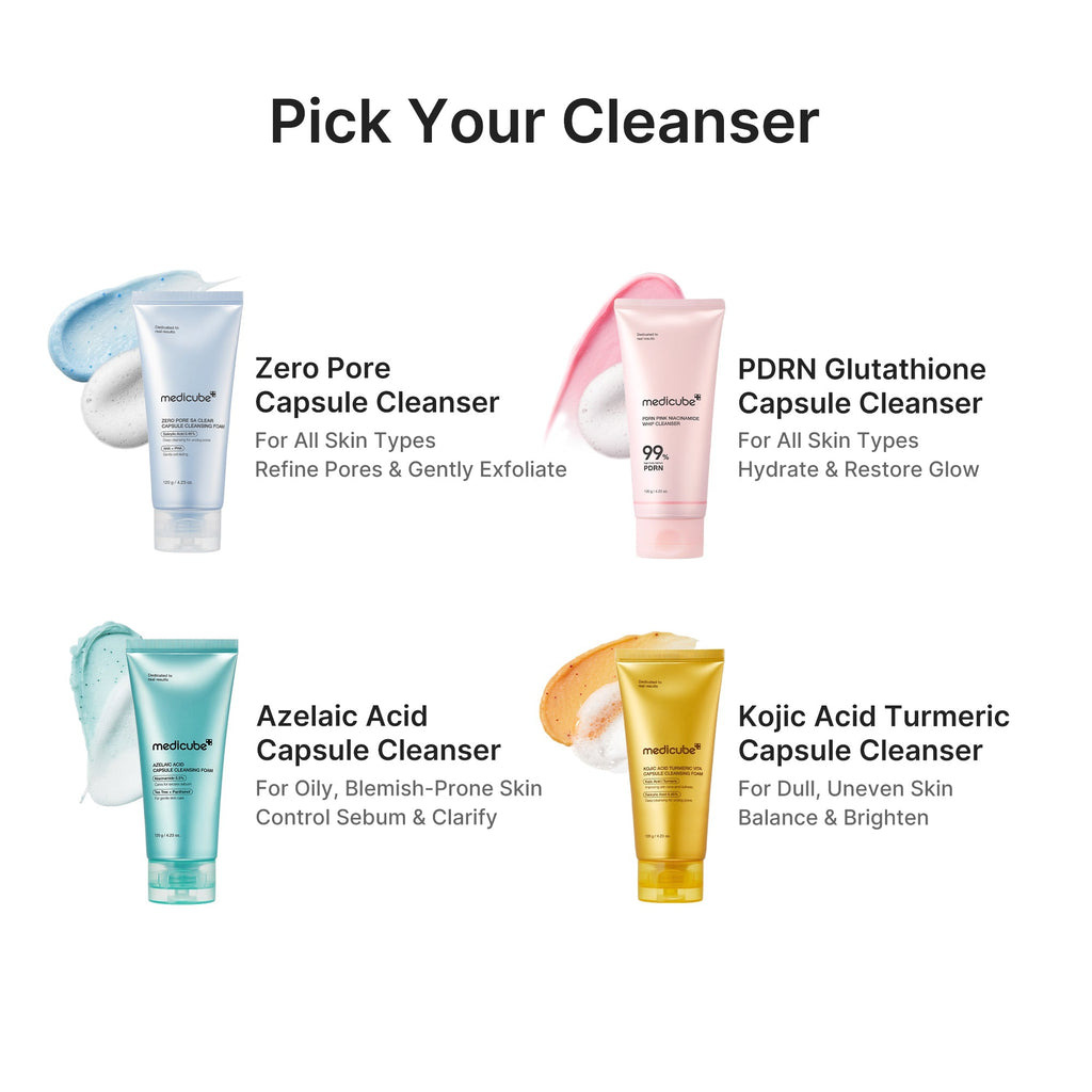 Kojic Acid Turmeric Vita Capsule Foam Cleanser - Smooth Skin Feel