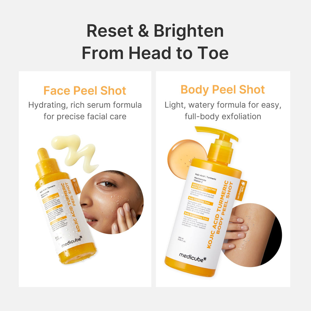 Kojic Acid Turmeric Peel Shot - Glow Routine Essential