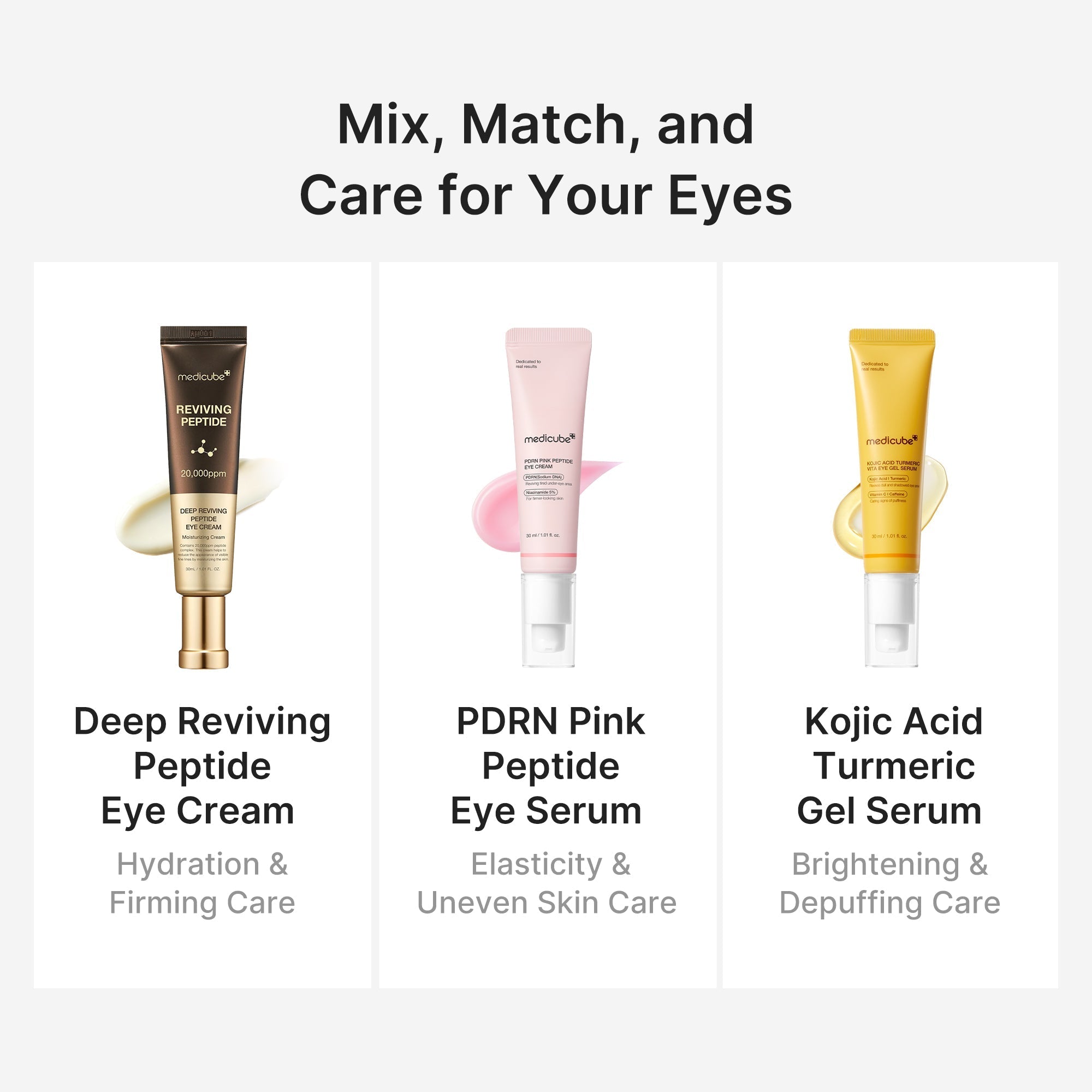 Kojic Acid Tumeric Eye Gel Serum - Beauty Care Daily
