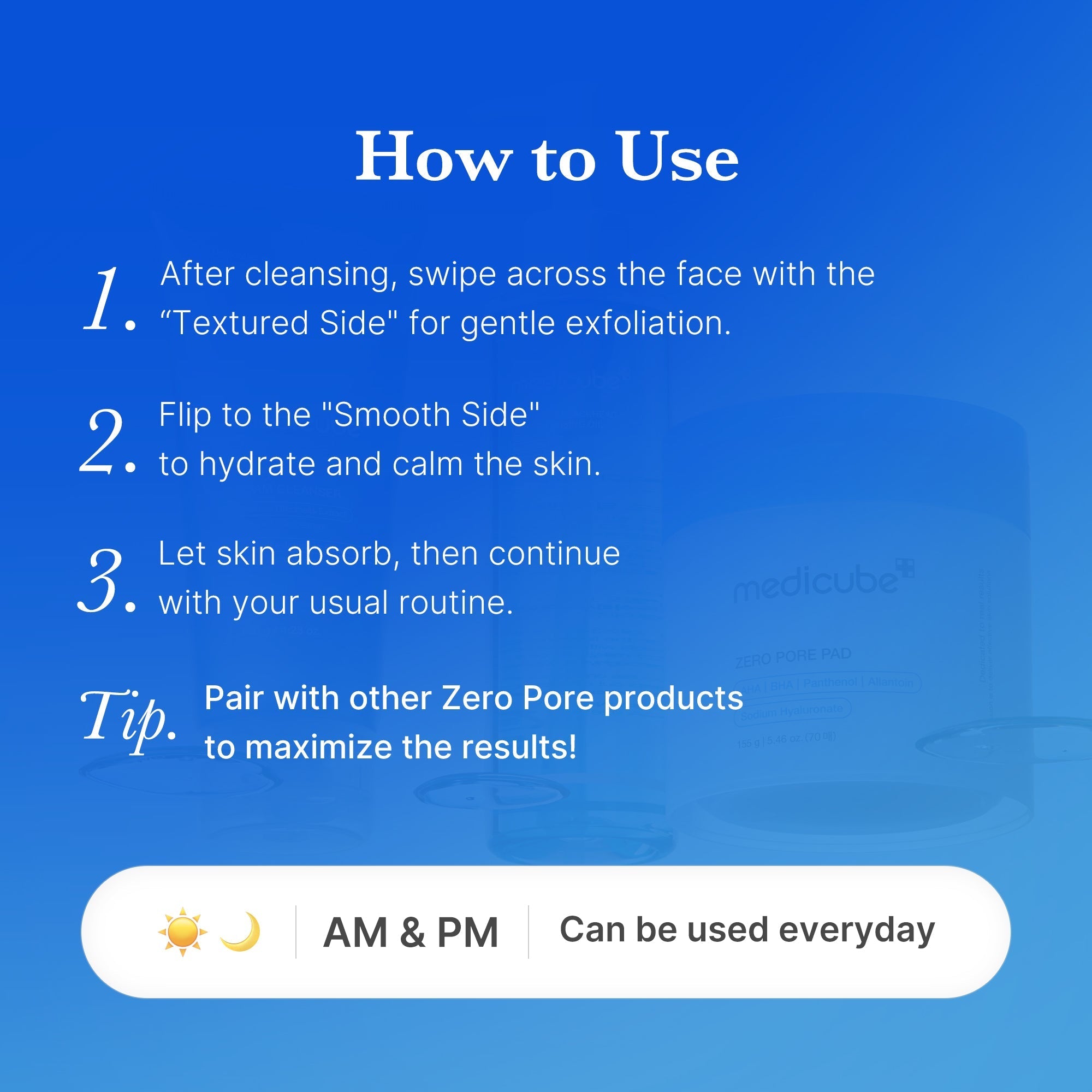 Zero Pore Pads - Ready for Daily Glow