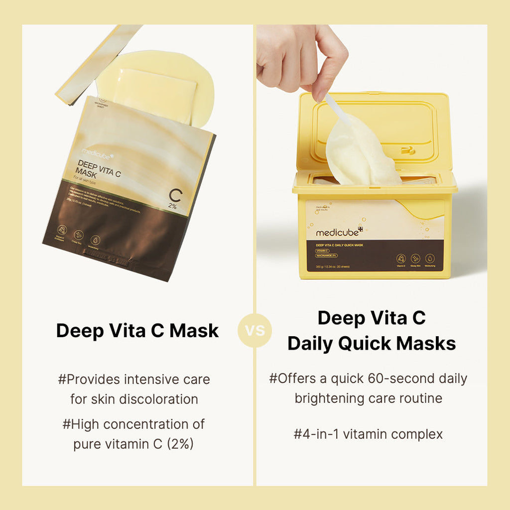 Deep Vita C Daily Quick Masks - Skin Refresh Daily