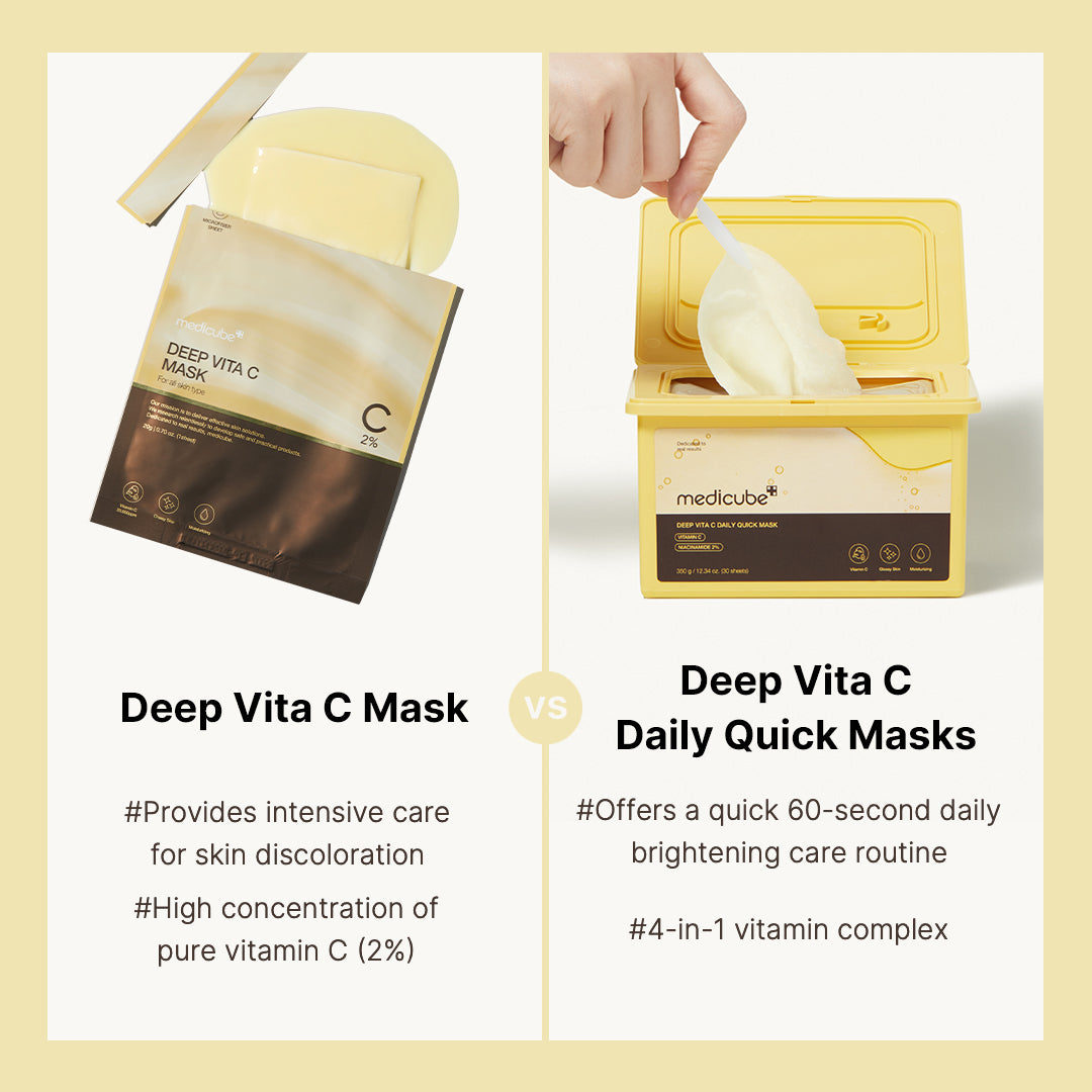 Deep Vita C Daily Quick Masks - Skin Refresh Daily