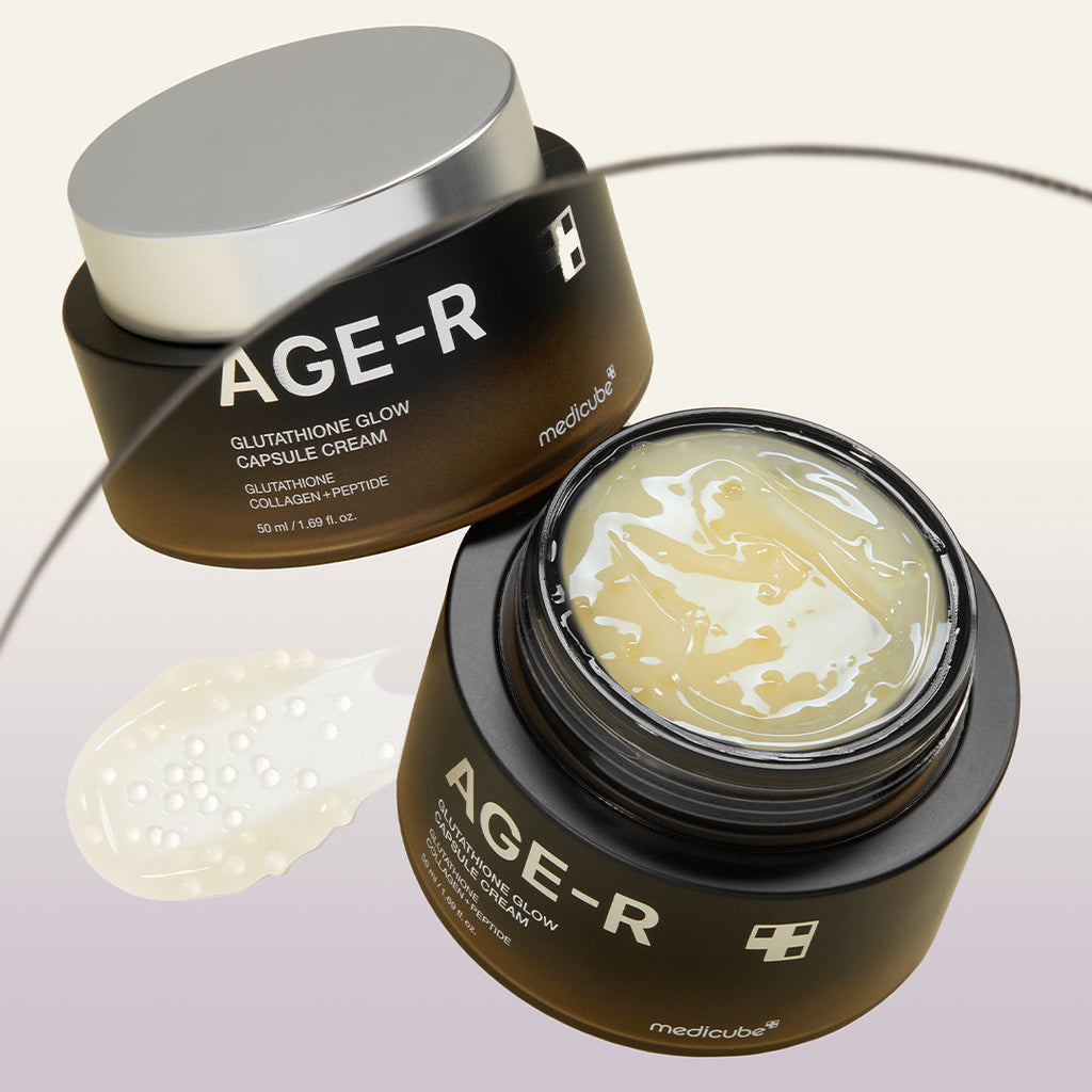 AGE-R Glutathione Glow Capsule Cream - Hydration Routine
