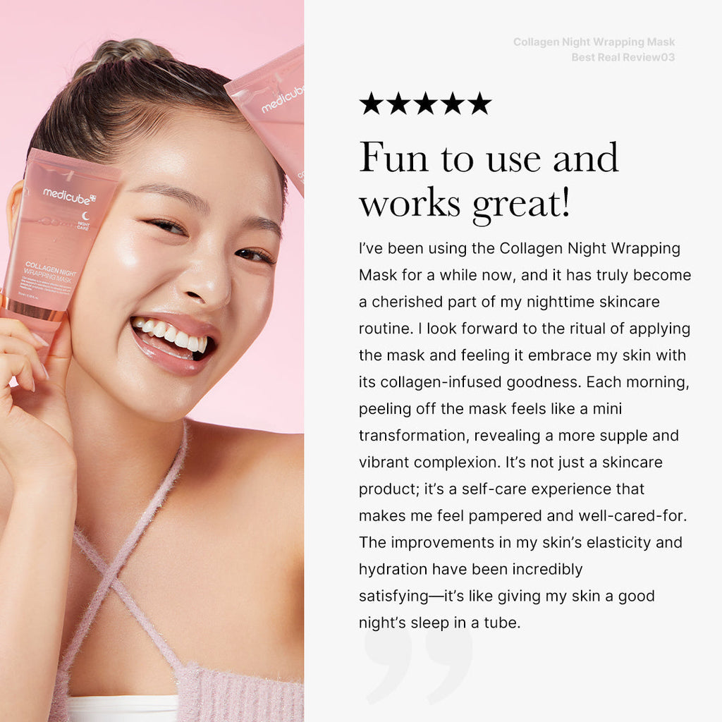 Collagen Night Wrapping Mask - Skincare for Daily Use
