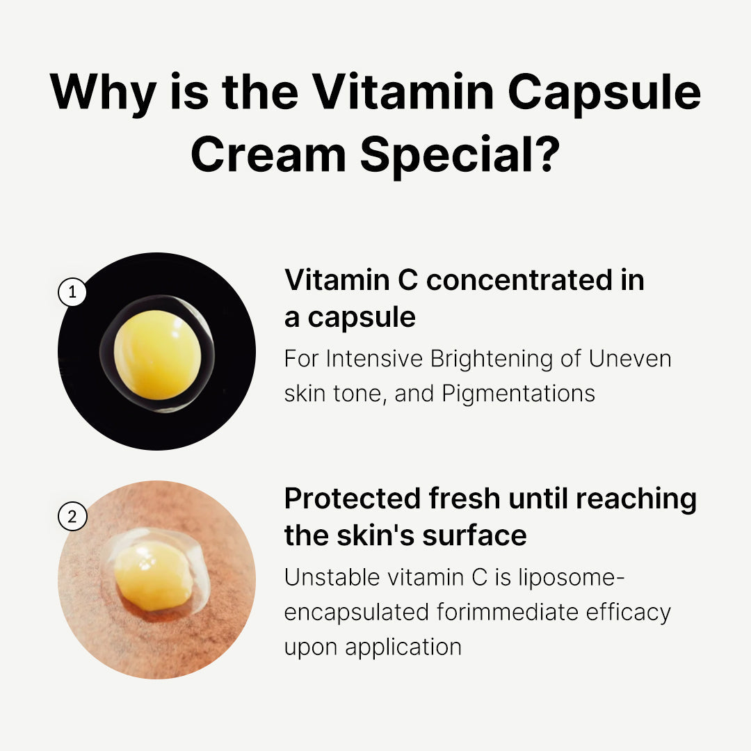 Deep Vita C Capsule Cream - Made for Daily Glow