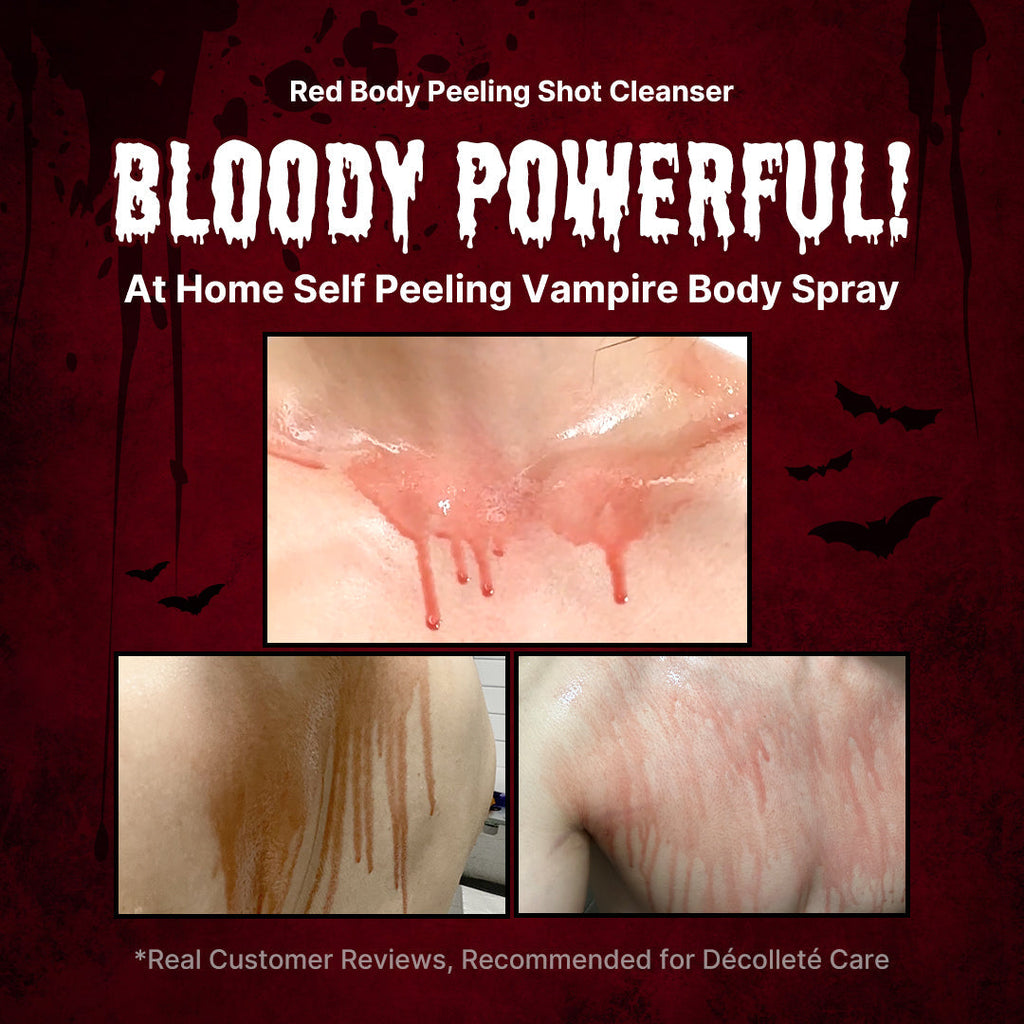 Red Body Peeling Shot Cleanser - Hydration Essential