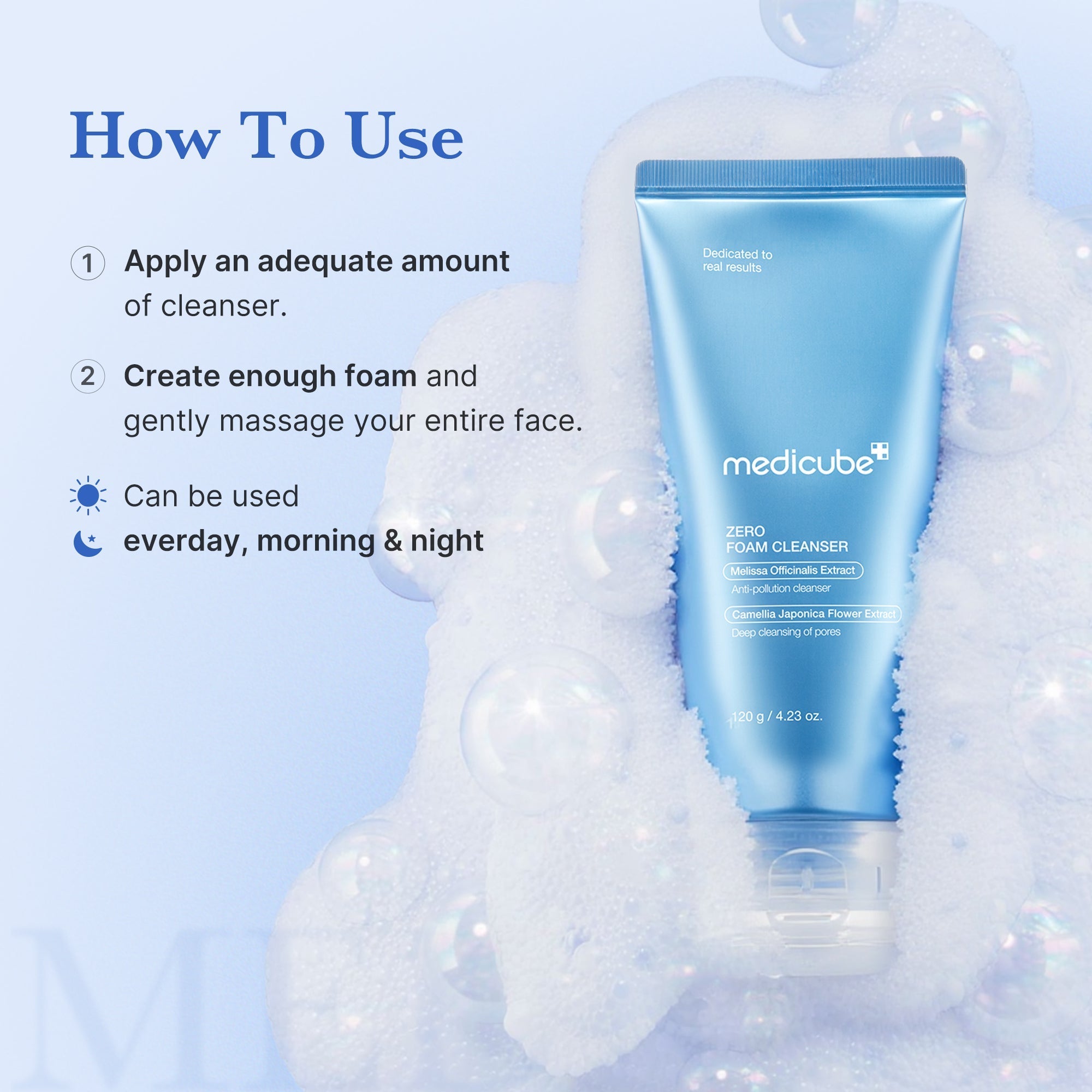 Zero Foam Cleanser - Daily Skin Care