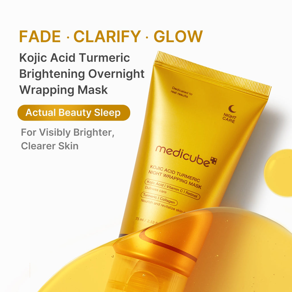 Kojic Acid Turmeric Overnight Wrapping Mask - Glow Skin Pick