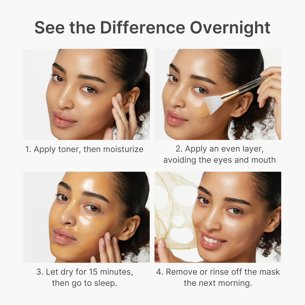 Kojic Acid Turmeric Overnight Wrapping Mask - Glow Skin Pick