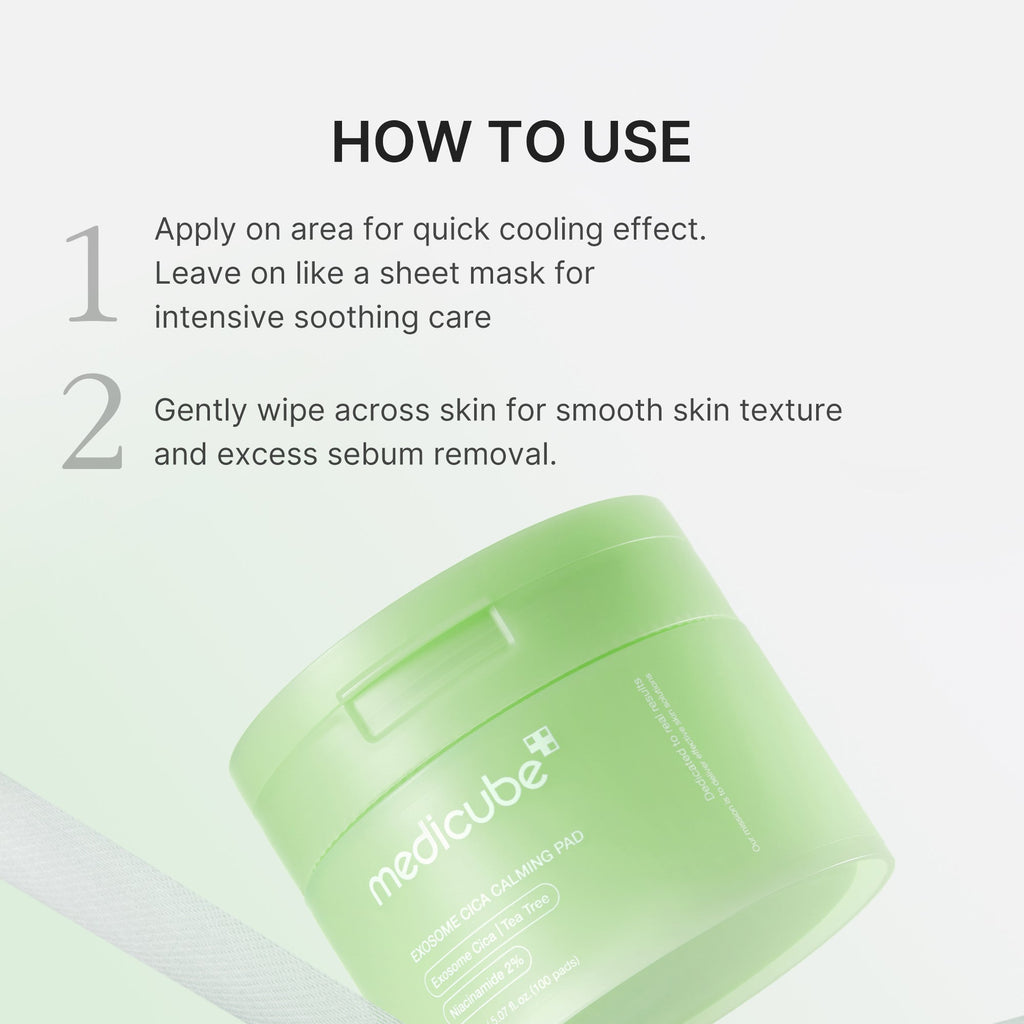 Exosome Cica Calming Toner Pads - Daily Beauty Care
