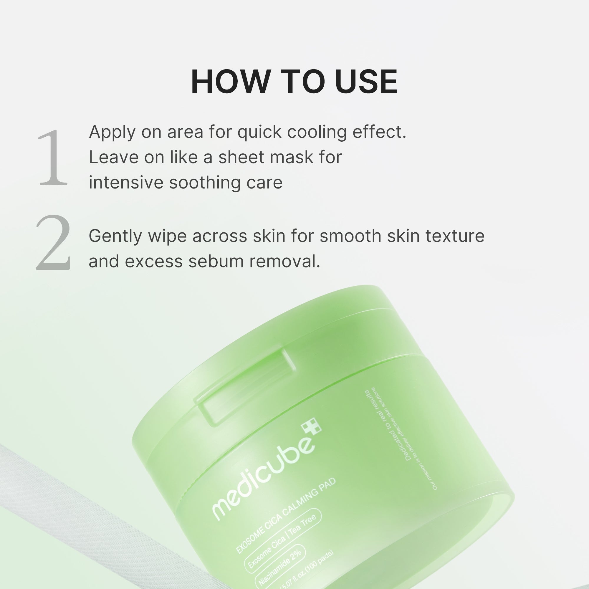 Exosome Cica Calming Toner Pads - Daily Beauty Care