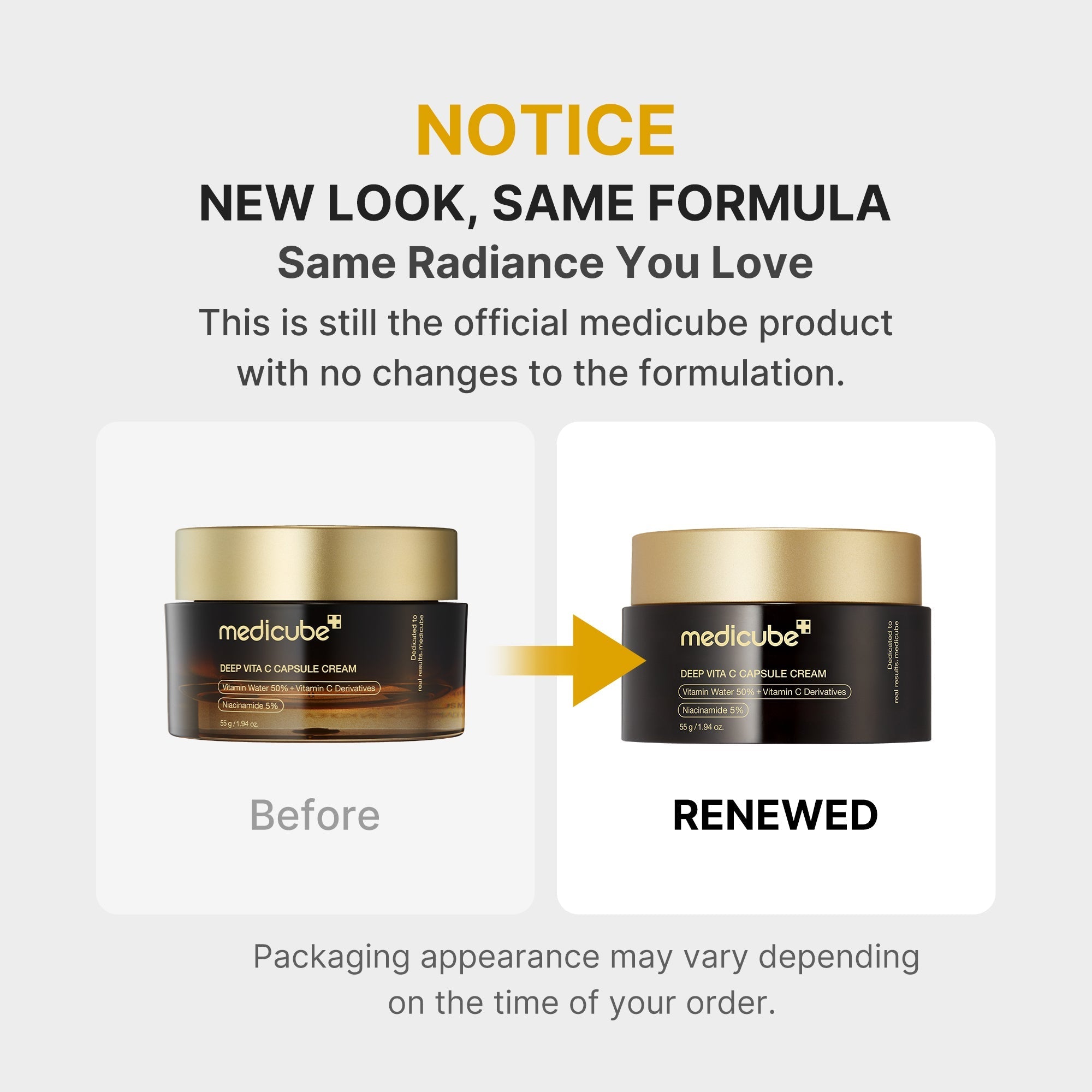 Deep Vita C Capsule Cream - Made for Daily Glow
