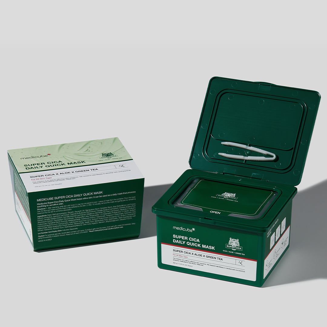 Super Cica Daily Quick Masks - Skincare Essential